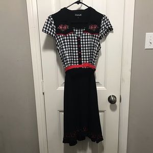 Rockabilly Western style dress